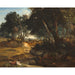 Reproduction of the painting Forest of Fontainebleau by Jean-Baptiste-Camille Corot