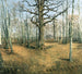 Bos van Wermsdorf - Ferdinand von Rayski — weergave van het kunstwerk