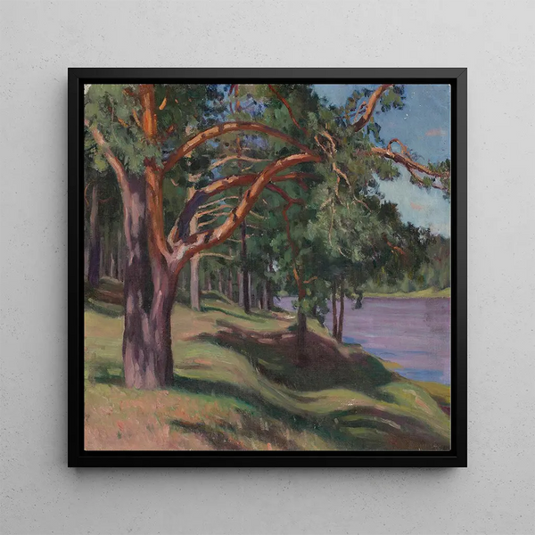 Forêt sur le Neman I - Władysław Majewski