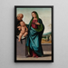 Sainte Famille - Fra Bartolomeo — ingelijst kunstwerk aan de muur