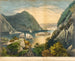 Uitzicht op de Hudson - Frances Flora Bond Palmer — weergave van het kunstwerk
