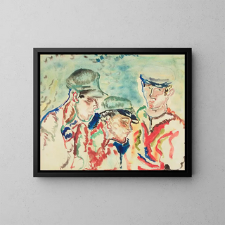 Frances Hodgkins - Three fisher boys.webp