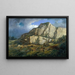 Landschapschilderij - Francesc Torrescassana — ingelijst kunstwerk aan de muur