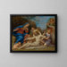 Lamentatie met de Maagd, Sint Jan en engelen - Francesco Albani — ingelijst kunstwerk aan de muur