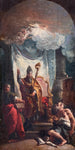 Quatre saints - Francesco Fontebasso — weergave van het kunstwerk