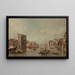 Het Grote Kanaal in Venetië met het Palazzo Bembo - Francesco Guardi — ingelijst kunstwerk aan de muur