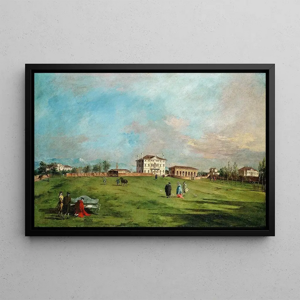 Francesco Guardi - The Villa Loredan Paese.webp