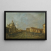Venetië, een feest op het Groot Kanaal bij Santa Maria della Salute - Francesco Guardi — ingelijst kunstwerk aan de muur