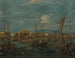 Venetië vanaf de Bacino di San Marco - Francesco Guardi — weergave van het kunstwerk