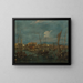Venetië vanaf de Bacino di San Marco - Francesco Guardi — ingelijst kunstwerk aan de muur
