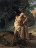 Samson and the Lion - Francesco Hayez — artwork view