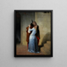 The Kiss - Francesco Hayez — framed artwork on a wall