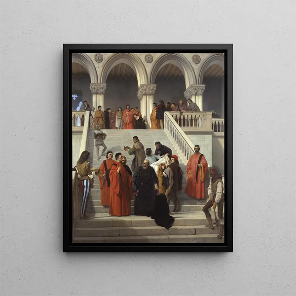 Francesco Hayez - The Last Moments of Doge Marino Faliero.webp