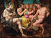 De Oordeel van Midas - Francesco Primatice — weergave van het kunstwerk