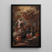 L'Annunciatie - Francesco Solimena — ingelijst kunstwerk aan de muur