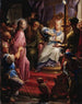 De Christus voor Caiaphas - Francesco Trevisani — weergave van het kunstwerk