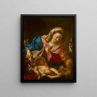Francesco Trevisani - The Virgin and Child with the Infant Saint John the Baptist.webp