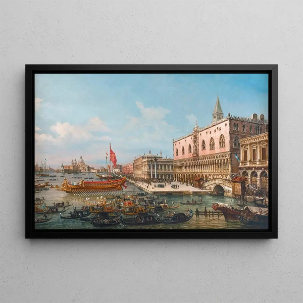 Francesco Zanin - The Departure Of The Bucintoro From San Marco To San Nicol Del Lido.webp