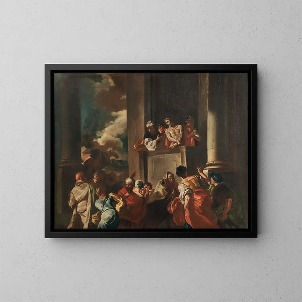 Voici l'homme - Francesco de Mura — framed artwork on a wall