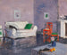 De witte bank - Francis Campbell Boileau Cadell — weergave van het kunstwerk