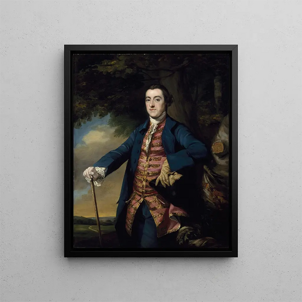 Dr. Connell - Francis Cotes — framed artwork on a wall