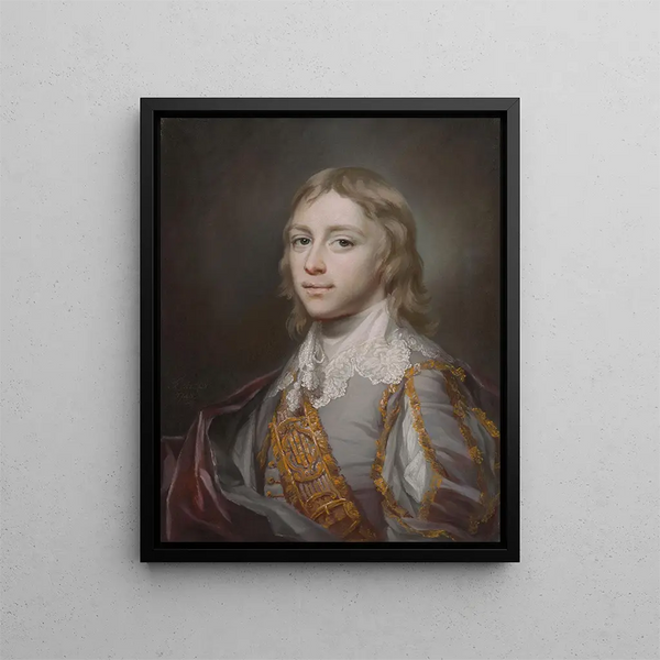 Lieutenant-colonel the honorable Edmund Craggs Nugent - Francis Cotes — framed artwork on a wall