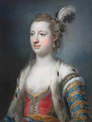 Francis Cotes - The Right Honorable Lady Mary Radcliffe 17321798 Wife of Francis Eyre Esq.webp