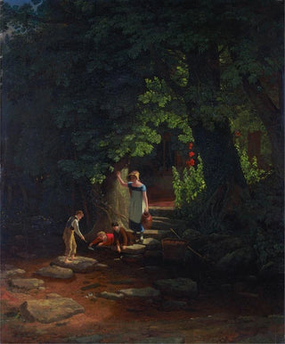 Francis Danby - Children by a Brook.webp