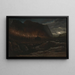 Funeral Procession Painting - Francis Danby — framed artwork on a wall
