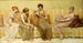 Lezing over de geschiedenis van Œnone - Francis Davis Millet — weergave van het kunstwerk