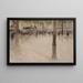 La Station d'omnibus de l'avenue des Gobelins 5e arrondissement ou 13e arrondissement - Francis Garat — ingelijst kunstwerk aan de muur
