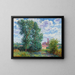 Effect van zonlicht tijdens onweersweer in Larchant - Francis Picabia — ingelijst kunstwerk aan de muur