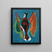 Blauwe Gaai - Francis Picabia — ingelijst kunstwerk aan de muur