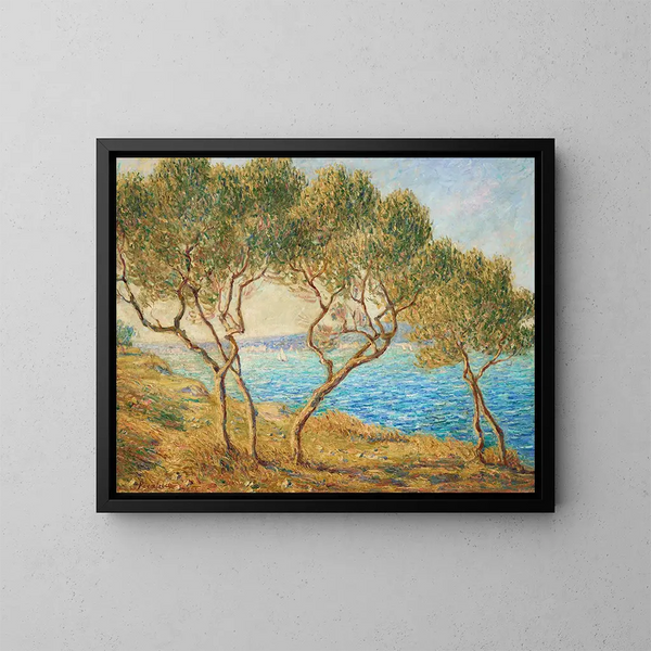 De olijfbomen, zonneschijn-effect in Martigues - Francis Picabia — ingelijst kunstwerk aan de muur
