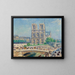 Notre-Dame onder invloed van de zon - Francis Picabia — ingelijst kunstwerk aan de muur