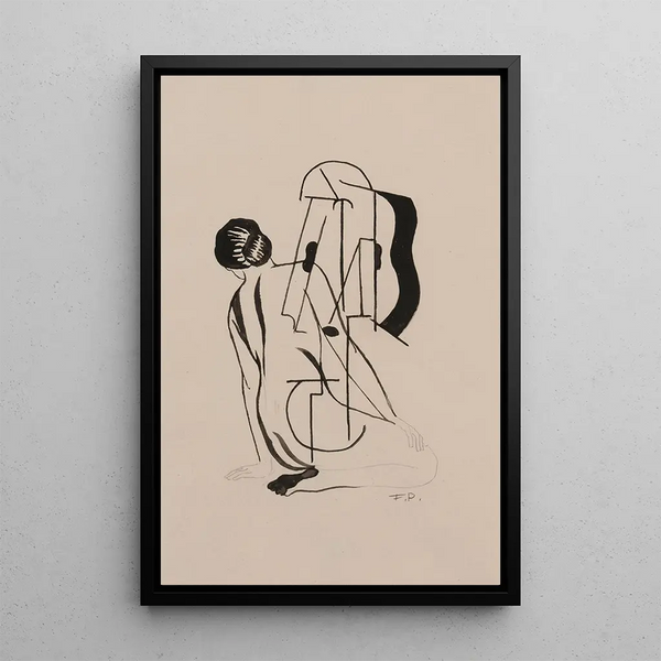 Francis Picabia - Sans titre ou Nu la guitare.webp