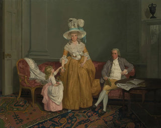 Francis Wheatley - The Saithwaite Family.webp
