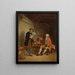 Commodore Trunnion en Jack Hatchway - Francis William Edmonds — ingelijst kunstwerk aan de muur