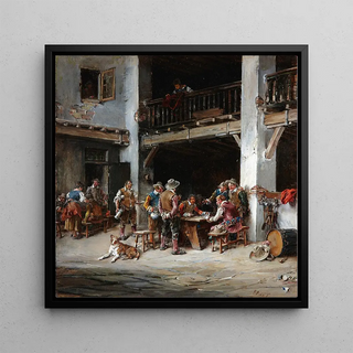 Francisco Domingo Marqus - En La Posada In The Tavern.webp