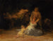 Acte van geweld tegen twee vrouwen - Francisco de Goya — weergave van het kunstwerk