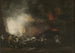 Brand in een Ziekenhuis - Francisco de Goya — weergave van het kunstwerk