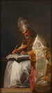 Saint Grégoire le Grand Pape - Francisco de Goya — weergave van het kunstwerk