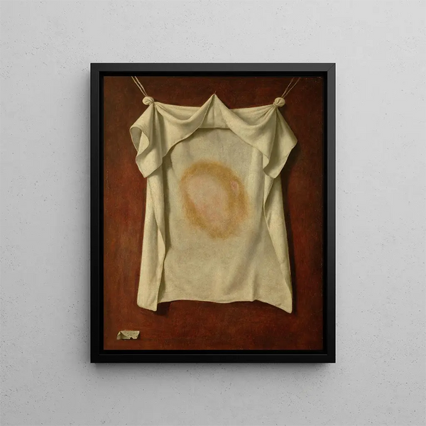 La Sainte Face - Francisco de Zurbarán — framed artwork on a wall