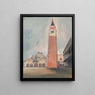 Franciszek Bartoszek - View of San Marco and Campanillo.webp