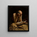 Ermite - Franciszek Ejsmond — ingelijst kunstwerk aan de muur