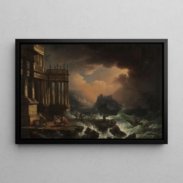 Franciszek Ksawery Lampi - Saving the shipwrecks.webp