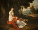 Portret van Elbieta Skotnicka ne Laskiewicz 1781-1849, echtgenote van Micha Skotnicki - François-Xavier Fabre — weergave van het kunstwerk