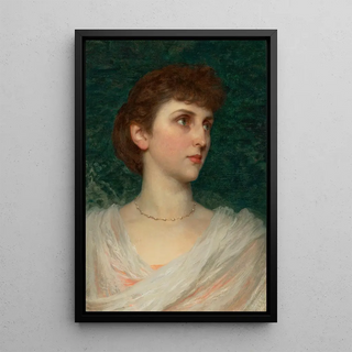Frank Dicksee - Portrait of Maude Moore.webp