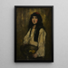 La Jeune Fille Vénitienne - Frank Duveneck — ingelijst kunstwerk aan de muur