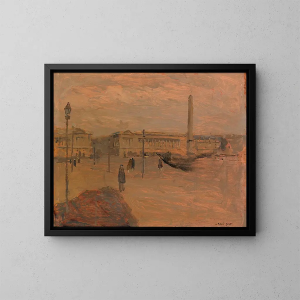 La Concorde - Frank Edwin Scott — framed artwork on a wall